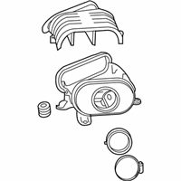 OEM 2008 Hummer H2 Cleaner Asm, Air - 19153610