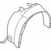 OEM Saturn LW2 Liner, Front Wheelhouse - 22699969