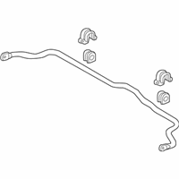 OEM 2016 Hyundai Sonata Bar Assembly-Front Stabilizer - 54810-C1000