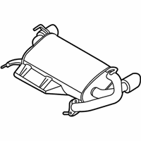 OEM Infiniti Exhaust Main Muffler Assembly - 20100-CL000