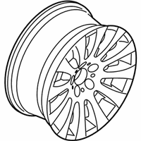 OEM 2007 BMW 650i Light Alloy Rim - 36-11-6-765-306