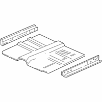 OEM Acura Integra Floor, Front - 65100-ST7-A00ZZ