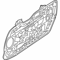 OEM 2014 Hyundai Elantra Coupe Front Right-Hand Door Module Panel Assembly - 82481-3X811