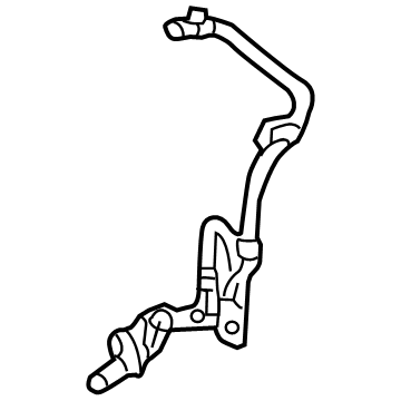 OEM 2011 Lexus HS250h Sensor, Speed, Front LH - 89543-12080