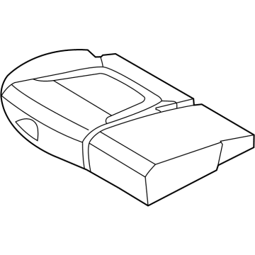 OEM 2022 Hyundai Tucson PAD ASSY-REAR SEAT CUSHION, RH - 89250-CW010