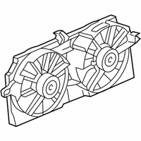 OEM 1999 Pontiac Grand Prix Shroud Kit, Engine Electric Coolant Fan - 12367291