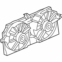 OEM 2000 Chevrolet Venture Shroud Kit, Engine Electric Coolant Fan - 12367291