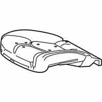 OEM 2022 Toyota Camry Seat Cushion Pad - 71512-06A80