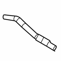 OEM 2004 Saturn Ion Radiator Surge Tank Outlet Hose - 22682477