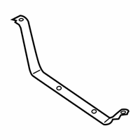 OEM 2022 Ford Police Interceptor Utility Tank Strap - L1MZ-9054-C