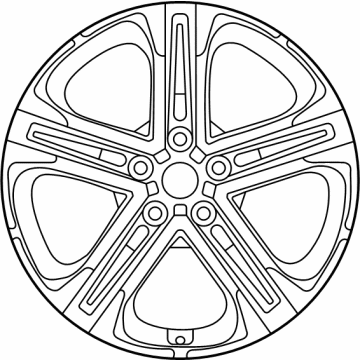 OEM 2022 Kia K5 Wheel Assembly-Aluminium - 52910L3310
