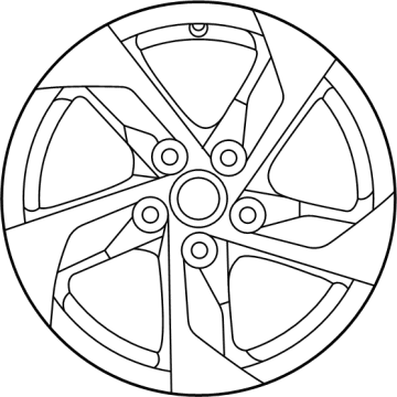 OEM Kia K5 Wheel Assembly-Aluminium - 52910L3110