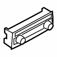 OEM 2014 BMW 750Li A/C Control Panel, Rear Cabin - 61-31-9-290-752