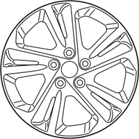 OEM 2019 Hyundai Elantra Wheel Assy-Aluminium - 52910-F2AA0