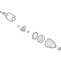 OEM 2005 Pontiac Sunfire Joint Kit, Front Wheel Drive Shaft Tri-Pot - 26039289