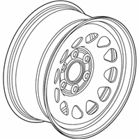 OEM Chevrolet Silverado 1500 LD Spare Wheel - 84440191