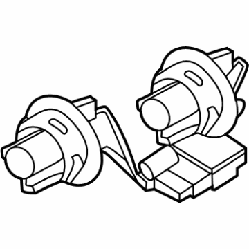 OEM 2022 Kia K5 Rear Holder & Wiring - 92491L3000