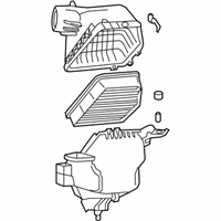 OEM Nissan Altima Air Cleaner - 16500-6CB0A