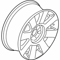OEM 2017 Lincoln MKT Wheel, Alloy - DE9Z-1007-D