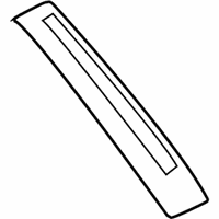 OEM 2019 BMW X6 Window Guide Web, Outside Right - 51-35-7-317-784