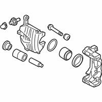 OEM Infiniti Q50 Caliper Assy-Front LH, W/O Pad & Shim - 41011-4CU0A