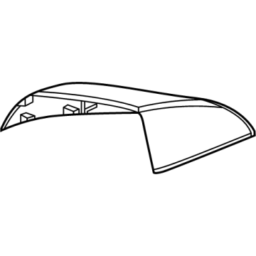OEM Hyundai Ioniq 5 SCALP-O/S RR VIEW MIRROR, LH - 87616-GI000