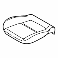 OEM 2022 Ford Transit Connect Seat Cushion Pad - KT1Z-17632A22-D