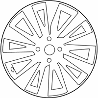 OEM 2021 Nissan Kicks WHEEL-ALUMINUM - D0300-5R09J