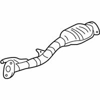 OEM 1997 Toyota RAV4 Catalytic Converter Assembly With Pipe - 17460-74090