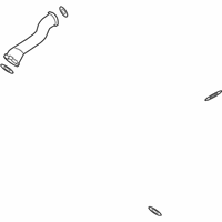 OEM 2015 BMW ActiveHybrid 3 Charge Air Tube - 13-71-7-602-652
