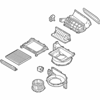 OEM 2019 Hyundai Sonata Blower Unit - 97207-E6000