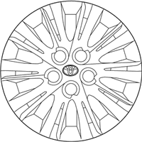 Genuine Toyota Camry Wheel Cover - 42602-06101