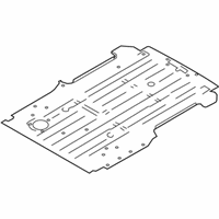 OEM Nissan Floor Re Front - G4512-3LMAC