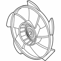 OEM 2020 Honda Clarity Fan Complete, Cooling - 38611-5WP-A01