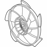 OEM 2019 Honda Clarity Fan Complete, Cooling - 38611-5WP-A01