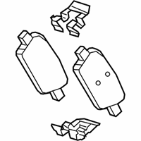 OEM 2022 Cadillac XT5 Rear Pads - 84794110