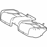 OEM 2020 Lexus LS500h Pad Sub-Assembly, Rear Seat - 71503-50150
