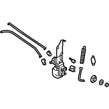 OEM Honda Ridgeline Set, Hinge R Tail Gate - 68741-T6Z-315