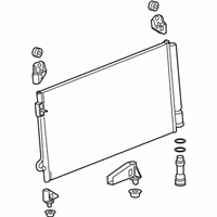 OEM 2018 GMC Sierra 2500 HD Condenser - 85145962