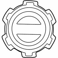 OEM Nissan Frontier Disc Wheel Ornament - 40343-7B400