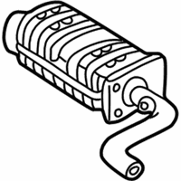OEM 1998 Pontiac Firebird 3Way Catalytic Convertor Assembly (W/ Exhaust Manifold P - 24508229