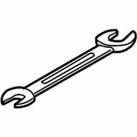 OEM 2005 BMW X3 Open-End Double-Head Engineer'S Wrench - 71-11-1-112-893
