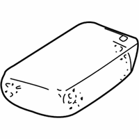 OEM 2006 GMC Sierra 3500 Pad, Front Center Seat Cushion - 88936433