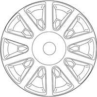 OEM 2011 Dodge Journey Wheel Cover - 1BG69PAKAB