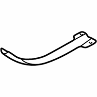 OEM 1999 Nissan Frontier INSULATOR-Heat, Exhaust Tube Front Lower - 20510-7B410
