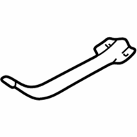 OEM 2000 Nissan Xterra Heat Insulator-Exhaust Tube, Center Upper - 20525-7B400