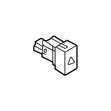 OEM 2021 Nissan Rogue Switch Assy-Hazard - 25290-6RA0A