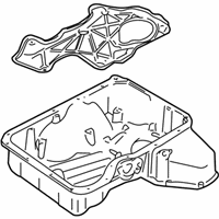 OEM 2002 Chevrolet Tracker Pan, Oil Upper - 91177730