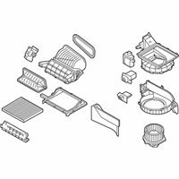 OEM Kia Sorento Blower Unit - 971001U150