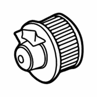 OEM 1997 Chevrolet Venture Motor Asm-Auxiliary Blower - 10443618